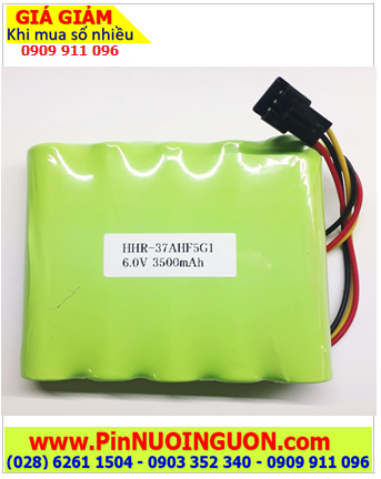 Pin HHR-37AHF5G1 (6v-3500mAh), Pin sạc 6v 3500mAh HHR-37AHF5G1 chính hãng